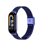 Milanese bandje - Blauw - Xiaomi Smart Band 8 / 9 / 10 - thumbnail