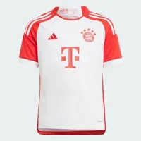 F.C. Bayern München Thuis Shirt Junior 2023/2024 - Maat 140 - Kleur: Wit | Soccerfanshop - thumbnail