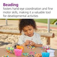 Colorations rijgkralen variatie in pot, 6000st. - thumbnail