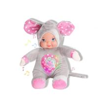 Babypop Reig Muzikale Knuffel 35 cm Olifant - thumbnail