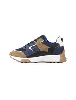 Bullboxer Sneakers ATP001E5LABENY Blauw / Bruin-39 maat 39