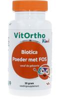 VitOrtho Kind Biotica Poeder met FOS 50gr - thumbnail