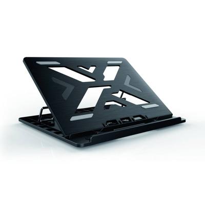 Conceptronic ERGO Laptop Cooling Stand 39,6 cm (15.6 ) Notebookstandaard Zwart