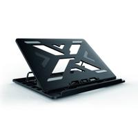Conceptronic Conceptronic THANA ERGO S - Notebook-Ständer - 39.6 cm (15.6) Cooling-pad voor laptop In hoogte verstelbaar - thumbnail