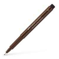 Faber Castell Tekenstift Pitt Artist Pen - F donker sepia - thumbnail