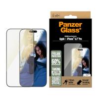 PanzerGlass Eyecare 2866 Screenprotector (glas) Apple iPhone 16 Pro 1 stuk(s) Anti-vingerafdruk, Krasvast - thumbnail