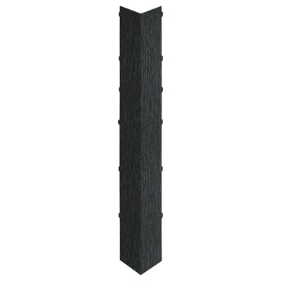 Uitwendig hoekstuk 350mm Zwartgrijs - Keralit (2847)