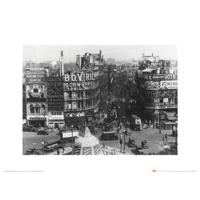 Kunstdruk Time Life - Piccadilly Circus London 1942 30x40cm - thumbnail