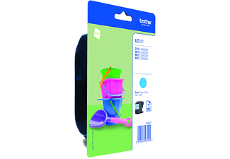Compatibele inktcartridge Brother LC221CBP Cyaan