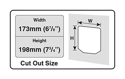 Cat Mate kattenluik 358W met vierwegsluiting 50mm wit Cat Mate kattenluik 358W met vierwegsluiting 50mm wit
