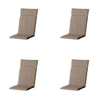 Kussen hoog 50x120 universeel outdoor Manchester taupe (4 stuks) Madison - Madison - thumbnail