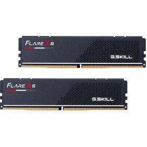 G.Skill flare x5 32 gb ddr5-6000 (2x 16 gb) werkgeheugen (zwart, f5-6000j3038f16gx2-fx5, expo)