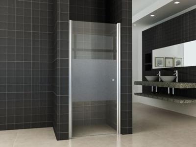Douchedeur Florida Nisdeur Draaideur Linksdraaiend 70x200cm Antikalk Helder/Mat Glas Chroom Profiel 8mm Veiligheidsglas Easy Clean Douchedeur Florida Nisdeur Draaideur Linksdraaiend 70x200cm Antikalk Helder/Mat Glas Chroom Profiel 8mm Veiligheidsglas Easy Clean