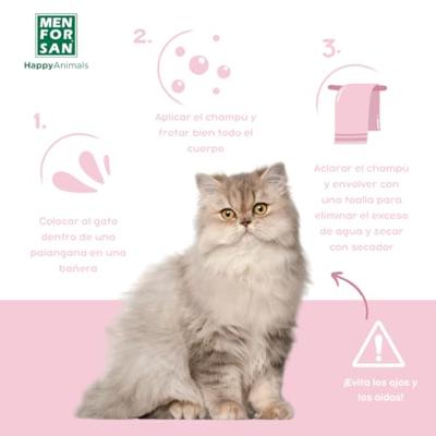 Kattenshampoo Menforsan Katten 300 ml - thumbnail