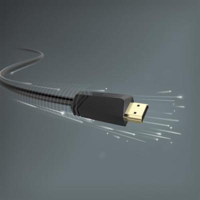 Hama High speed HDMI-kabel, connector - connector, 4K, ethernet, verguld 7,5 m HDMI kabel