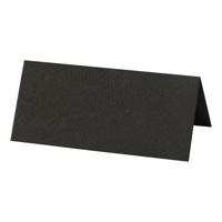 Creativ Company Naamkaarten, afm 9x4 cm, 220 gr, zwart, 20 stuk/ 1 doos - thumbnail