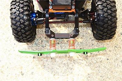 Aluminium Front Bumper w/ Winch Plate (On-Road Street Fighter) - 13Pc Set Black - Traxxas TRX-4 Aluminium Front Bumper w/ Winch Plate (On-Road Street Fighter) - 13Pc Set Black - Traxxas TRX-4
