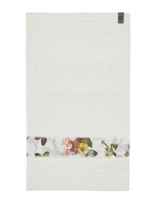 Essenza Essenza Fleur gastendoek Natural 30x50