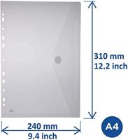 Enveloptas europel a4 240x310mm 11g pp trans wt | 10 stuks - thumbnail