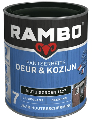 Pantserbeits deur en kozijn zg dek 9010 0,75l Rambo - Rambo