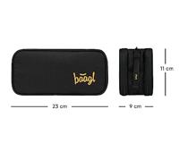 Baagl Student Etui Zwart 3-ritsen - thumbnail