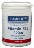 Lamberts Vitamine B12 100mcg 100 Tabletten - thumbnail