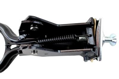 CONTEC tweebeenstandaard "hippo" ct kickstand hippo double leg, 28", black