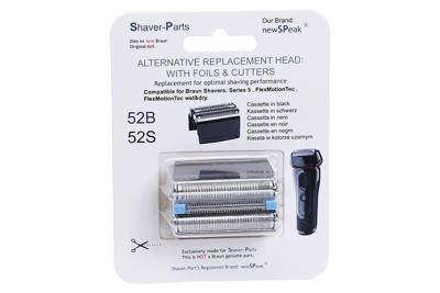 Huismerk Universeel Scheerblad Series 5 52B black Cassette series 5