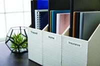 Etiket dymo labelwriter ordner 59x190 wit | 6 stuks - thumbnail