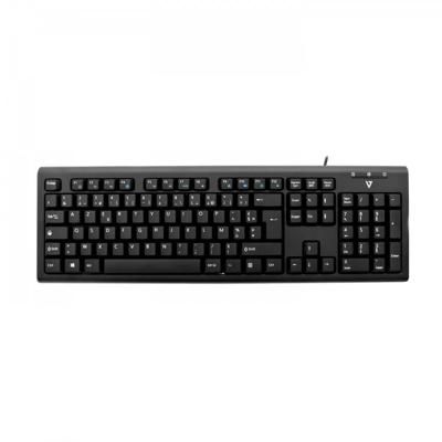 Toetsenbord - PS/2, USB - Frans (AZERTY) - zwart Toetsenbord - PS/2, USB - Frans (AZERTY) - zwart