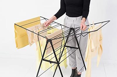 Brabantia hangon droogrek 15 meter matt black
