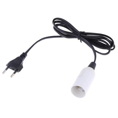 E14 Wire Cap lamp houder kroonluchter stopcontact met 1.5 m verlengkabel EU stekker (wit) E14 Wire Cap lamp houder kroonluchter stopcontact met 1.5 m verlengkabel EU stekker (wit)