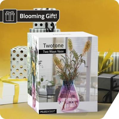 Peleg Design Twotone Vaas - Geel