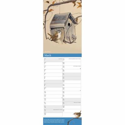Garden Birds P. Pickering Kalender 2026 Slimline