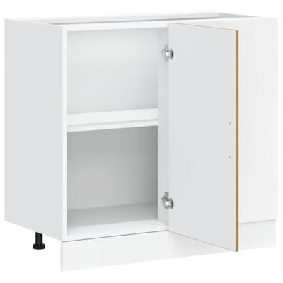 Keuken onderkast Lyon bewerkt hout artisanaal eikenkleur Keuken onderkast Lyon bewerkt hout artisanaal eikenkleur