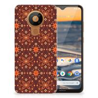 Nokia 5.3 TPU bumper Batik Brown - thumbnail
