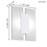 Eglo Led wandlampMetrass 2 design - 96042 - thumbnail