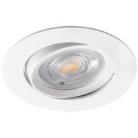 LED Inbouwspot - Brinton - 7W 630lm 38D - Dimbaar - Aanpasbare Lichtkleur 3000K-4000K-6500K - Rond - Wit - thumbnail