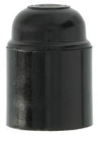 Enzo Lamphouder E27 glad zwart - 6042700 - thumbnail