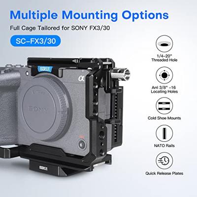 Sirui Full Cage for Sony FX3/FX30 Sirui Full Cage for Sony FX3/FX30