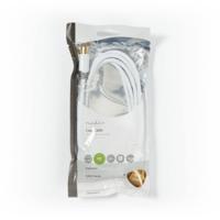 Coaxkabel 100 dB | IEC (coax) male - IEC (coax) female | 2,0 m | Wit - thumbnail