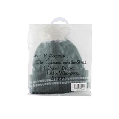 Cinereplicas Slytherin Pompom Beanie Pet Acryl, Polyester