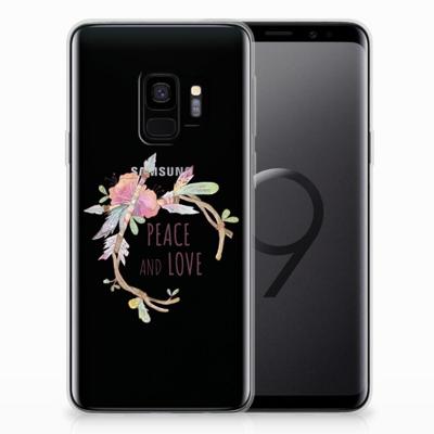 Samsung Galaxy S9 Telefoonhoesje met Naam Boho Text Samsung Galaxy S9 Telefoonhoesje met Naam Boho Text