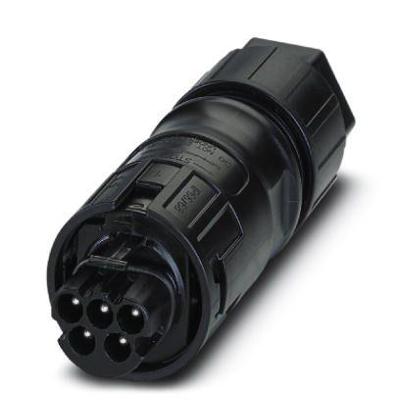 Phoenix Contact 1014530 Connectoren PRC 5-FC-MS6 8-21 Zwart Inhoud: 1 stuk(s)