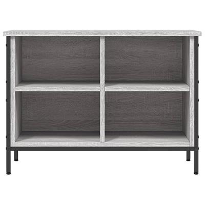 VidaXL Schoenenkast 69x35x50 cm bewerkt hout grijs sonoma eikenkleurig VidaXL Schoenenkast 69x35x50 cm bewerkt hout grijs sonoma eikenkleurig