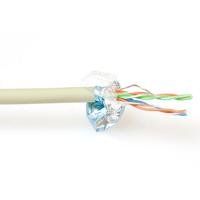 ACT FP500A CAT5E F/UTP LSZH Patchkabel Soepel Ivoor - 500 meter - thumbnail