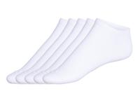 LIVERGY 5 Paar sneakersokken (Wit, 43-46) - thumbnail