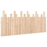 Hoofdbord wandmontage 185x3x80 cm massief grenenhout - thumbnail