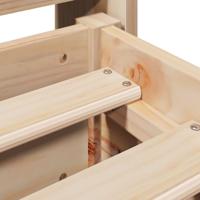 Bedframe zonder matras massief grenenhout 160x200 cm - thumbnail