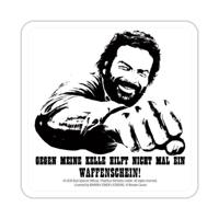 Bud Spencer Tin coasters Kelle 10 x 10 cm - thumbnail